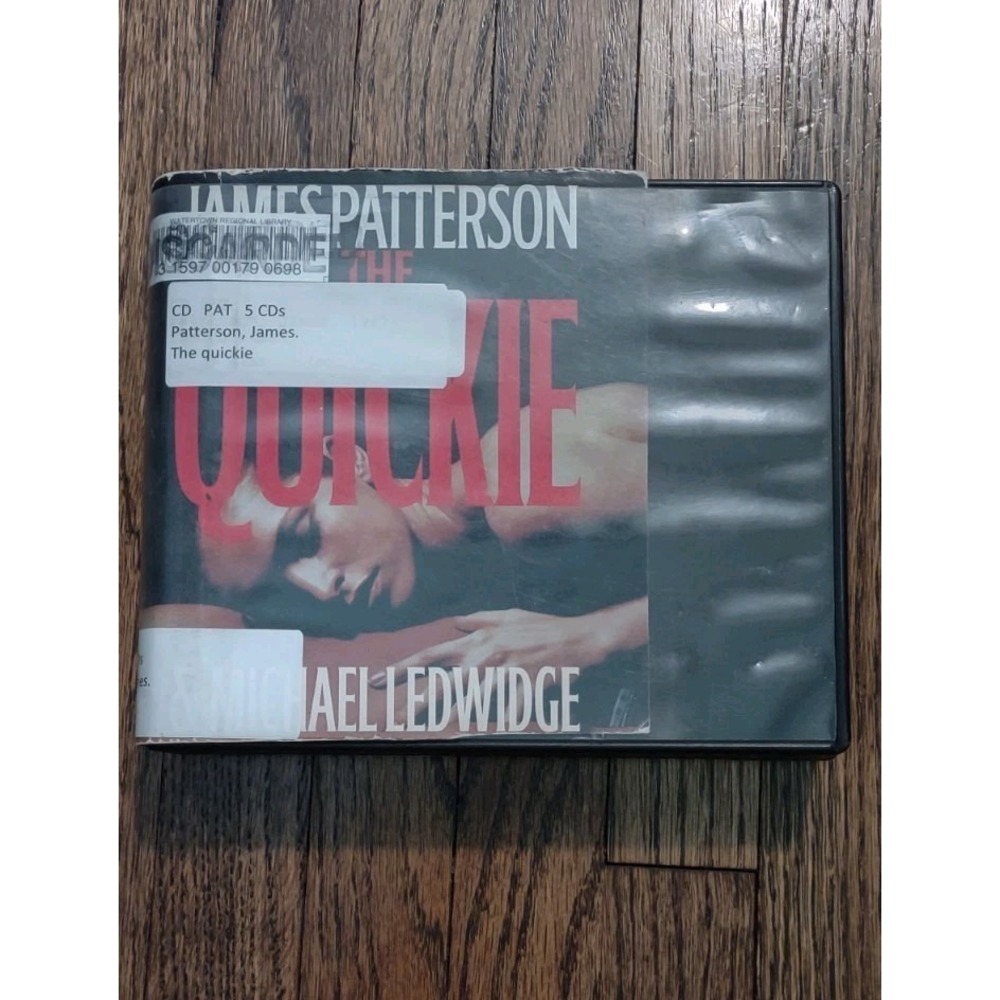 The Quickie James Patterson Michael Ledwidge Unabridged Audiobook 5 CD Set